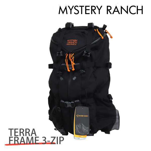 よろずやマルシェ本店 Mystery Ranch ミステリーランチ Terraframe 3 Zip 50 テラフレーム 3 ジップス 50 M 50l Black ブラック バックパック ファッション 食品 日用品から百均まで個人向け通販