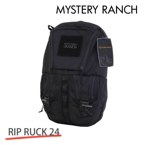 MYSTERY RANCH ミステリーランチ RIP RUCK 24 リップラック 24L BLACK ブラック バックパック デイパック