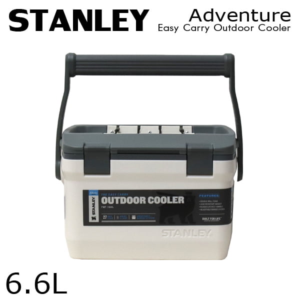 STANLEY スタンレー Adventure Easy Carry Outdoor Cooler アドベンチャー クーラーボックス ホワイト 6.6L 7QT