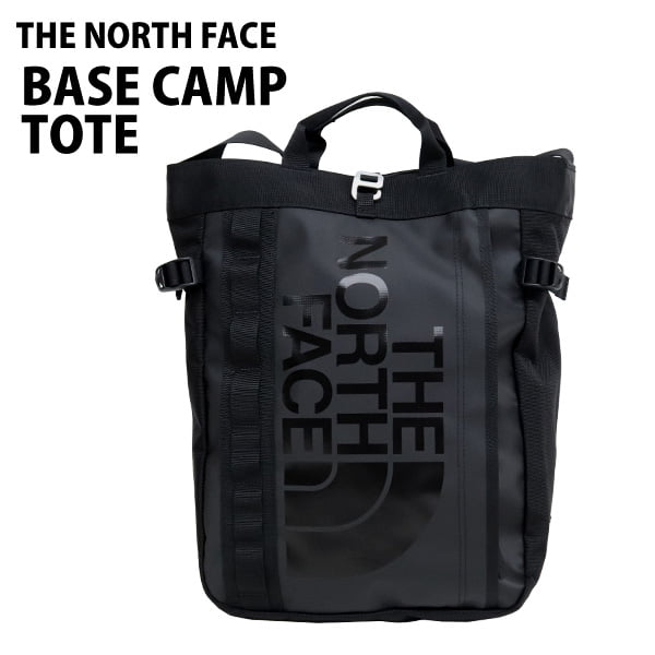 よろずやマルシェ本店 THE NORTH FACE バックパック BASE CAMP TOTE ベースキャンプトート 19L ブラック:  ファッション －食品・日用品から百均まで個人向け通販