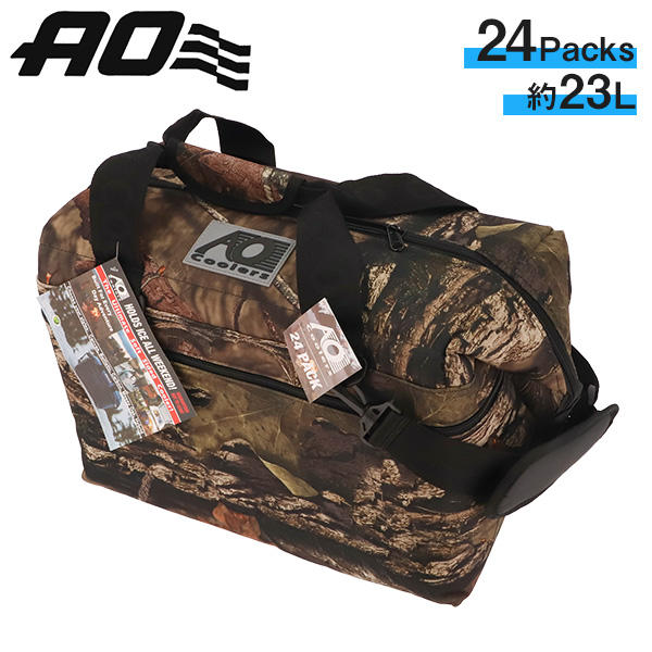 よろずやマルシェ本店 | AO Coolers エーオークーラーズ 保冷バッグ 24Pack Canvas Soft Cooler 24パック  キャンバス ソフト クーラー Mossy Oak モッシーオーク 23L: 日用品・キッチン・洗剤 －食品・日用品から百均まで個人向け通販