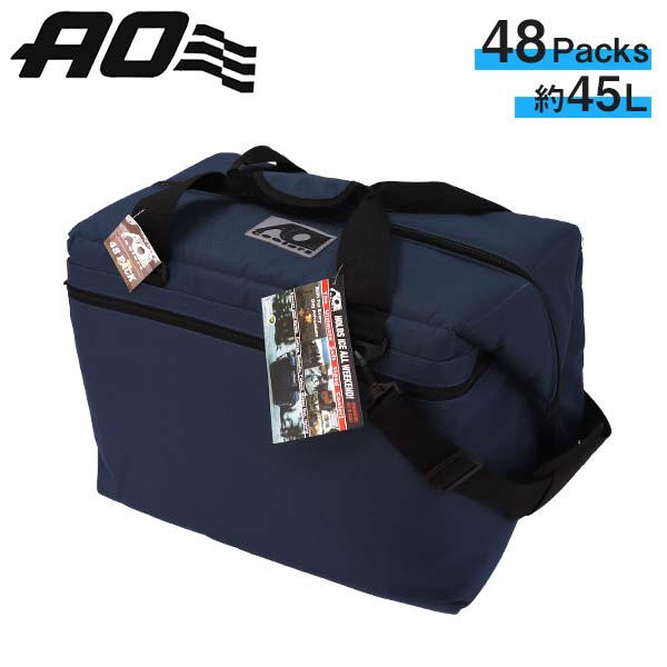 AO Coolers エーオークーラーズ 保冷バッグ 48Pack Canvas Soft Cooler 48パック キャンバス ソフト クーラー Navy Blue ネイビー 45L