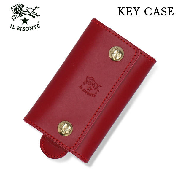 よろずやマルシェ本店 | IL BISONTE イルビゾンテ KEYRING キーリング ROSSO RUBINO ロッソ ルビーノ RE101  SKH123 キーホルダー PG0001: 日用品・キッチン・洗剤 －食品・日用品から百均まで個人向け通販