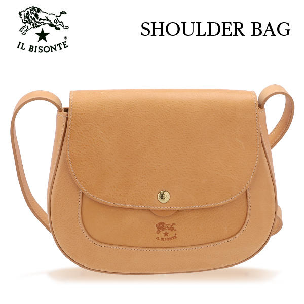 IL BISONTE イルビゾンテ SHOULDER BAG ショルダーバッグ NATURAL ナチュラル NA262 BSA001 PV0001