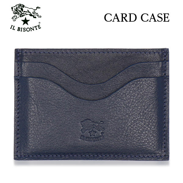 IL BISONTE イルビゾンテ CARD CASE カードケース BLUE ブルー BL137 SCC050 PVX005
