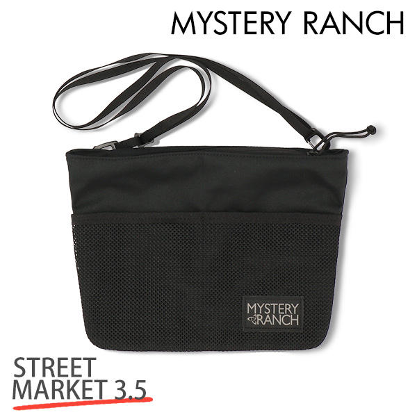 MYSTERY RANCH ミステリーランチ ショルダーバッグ STREET MARKET 3.5 ストリートマーケット 3.5L BLACK ブラック