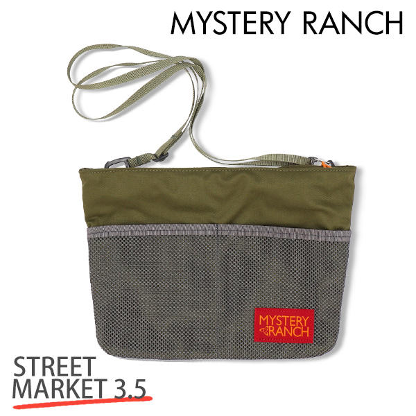 MYSTERY RANCH ミステリーランチ ショルダーバッグ STREET MARKET 3.5 ストリートマーケット 3.5L FOREST フォレスト