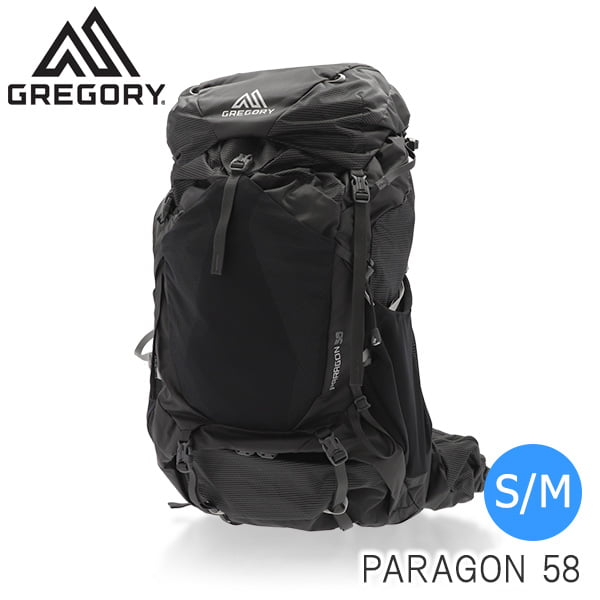 GREGORY グレゴリー バックパック PARAGON パラゴン 68 S/M (65L) バサルトブラック 1268462917
