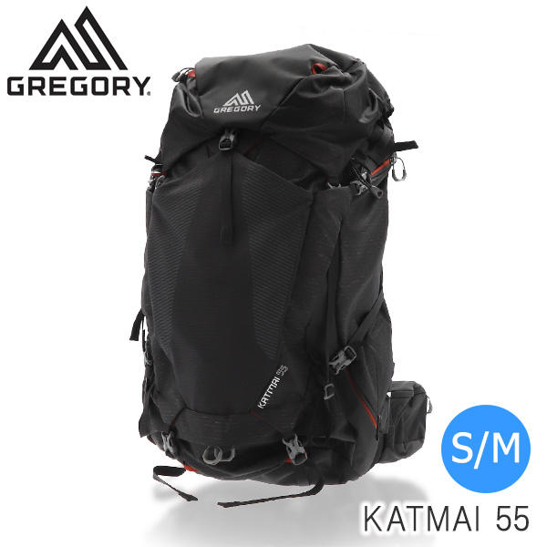 GREGORY グレゴリー バックパック KATMAI カトマイ 55 S/M (50L) ボルケニックブラック 1372350662