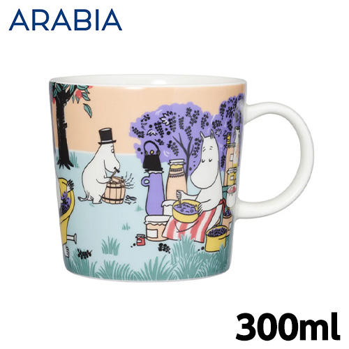 ARABIA アラビア Moomin ムーミン マグ ベリーシーズン 300ml Berry Season 2024年夏季限定