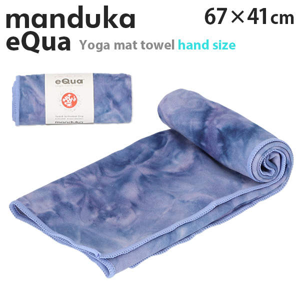 Manduka マンドゥカ eQua イークア ヨガマットタオル ハンドサイズ Yes Please TD イエスプリーズタイダイ S