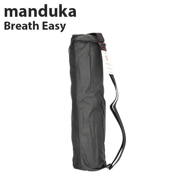Manduka マンドゥカ Breath Easy Yoga Mat Bag ブリーズイージー ヨガマットバッグ Black ブラック