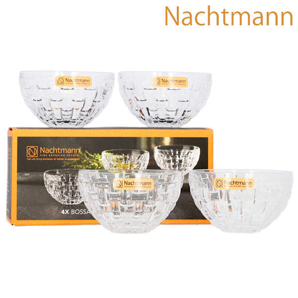 Nachtmann ナハトマン Bossa Nova ボサノバ ディップボウル ラウンド 210ml 4個セット 101322