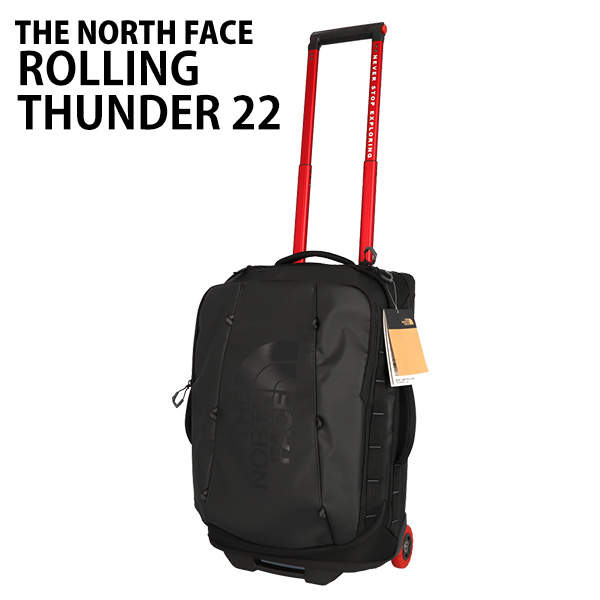 THE NORTH FACE ノースフェイス スーツケース BASE CAMP ROLLING THUNDER ベースキャンプ ローリングサンダー 22インチ ブラック×ホワイト