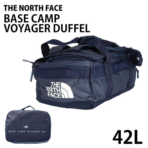 THE NORTH FACE ノースフェイス バックパック BASE CAMP VOYAGER DUFFEL ベースキャンプ ボイジャー ダッフル 42L シェイディブルー×サミットネイビー