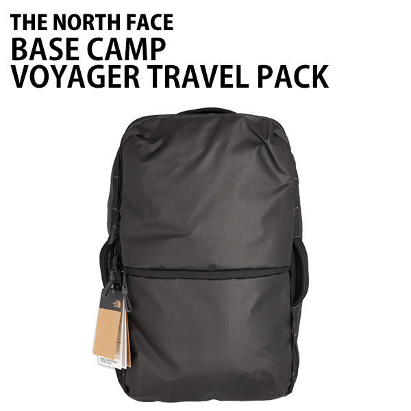 THE NORTH FACE ノースフェイス バックパック BASE CAMP VOYAGER TRAVEL PACK ベースキャンプ ボイジャー トラベルパック 35L ブラック×アスファルトグレー