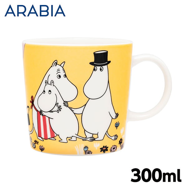ARABIA アラビア Moomin ムーミン マグ ファミリータイム 300ml