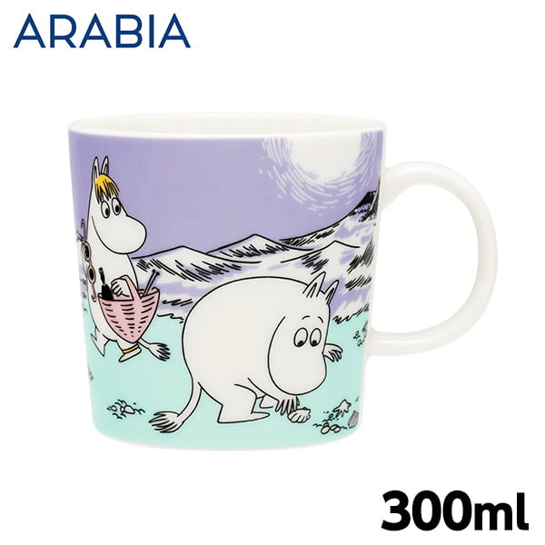 ARABIA アラビア Moomin ムーミン マグ ビーチデイ 300ml