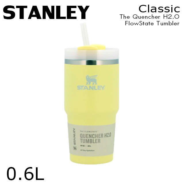 STANLEY スタンレー The Quencher H2.O FlowState Tumbler 真空 スリムクエンチャー ポメロ 0.6L 20oz