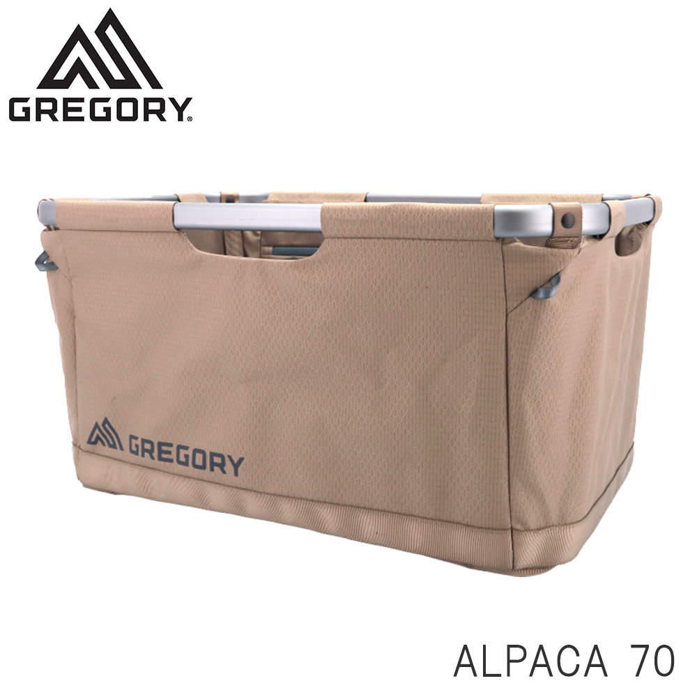 GREGORY グレゴリー バスケット ALPACA アルパカ ギアバスケット 70 70L ミラージュタン 149395A269