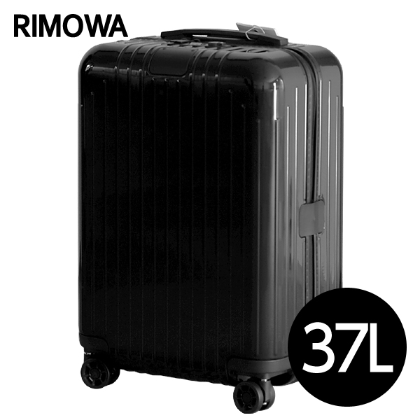 リモワ RIMOWA スーツケース エッセンシャル ライト キャビン 37L グロスブラック ESSENTIAL Cabin 823.53.62.4