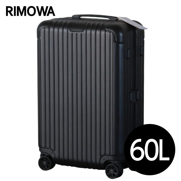 よろずやマルシェ本店 | RIMOWA スーツケース エッセンシャル チェックインM 60L マットブラック ESSENTIAL Check-In M  832.63.63.4: ファッション －食品・日用品から百均まで個人向け通販