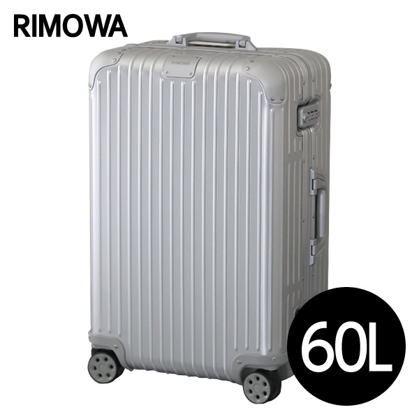 リモワ RIMOWA スーツケース オリジナル チェックインM 60L シルバー ORIGINAL Check-In M 925.63.00