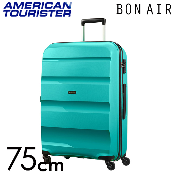 | Samsonite スーツケース American Tourister Bon Air ボンエアー 75cm ディープターコイズ 59424-4517: ファッション －食品・日用品から百均まで個人向け通販