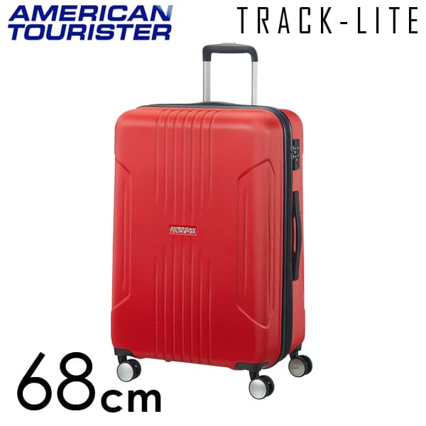 よろずやマルシェ本店 Samsonite スーツケース American Tourister Tracklite アメリカンツーリスター トラックライト Exp 68cm フレームレッド 745 0501 ファッション 食品 日用品から百均まで個人向け通販
