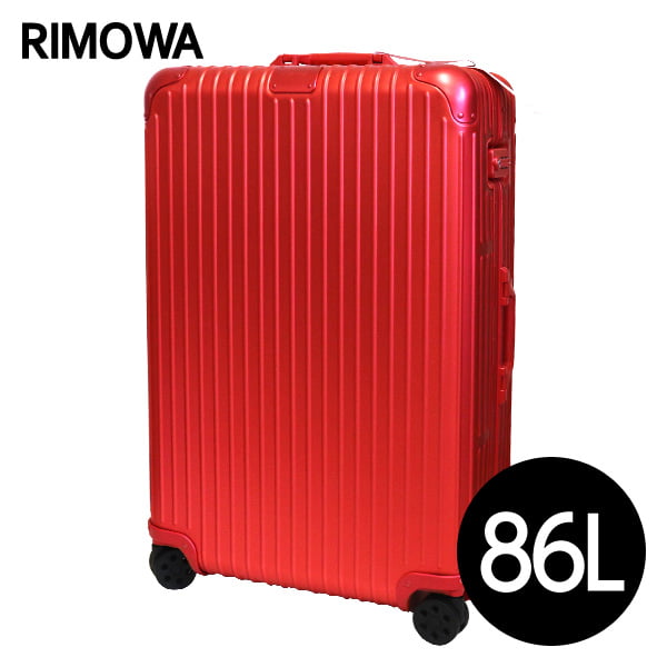 リモワ RIMOWA スーツケース オリジナル チェックイン L 86L スカーレットレッド ORIGINAL Check-In L  925.73.06.4【他商品と同時購入不可】