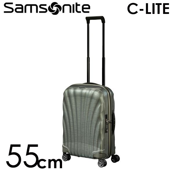 Samsonite スーツケース C-LITE Spinner シーライト スピナー 55cm メタリックグリーン 122859-1542