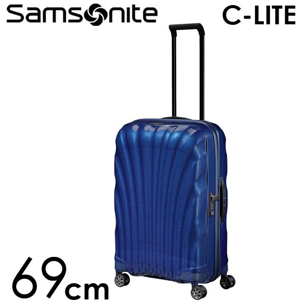 Samsonite スーツケース C-LITE Spinner シーライト スピナー 69cm ディープブルー 122860-1277