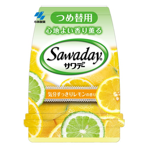 小林製薬 トイレ用芳香剤 サワデー 気分すっきりレモンの香り 詰替用