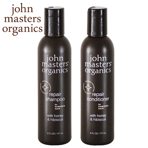 よろずやマルシェ本店 ジョンマスターオーガニック ハニー ハイビスカス リペアヘアケアセット 177ml John Masters Organics オーラル ヘアー ボディ 食品 日用品から百均まで個人向け通販