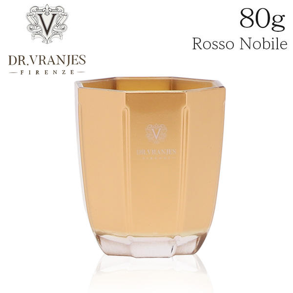 ドットール・ヴラニエス キャンドル ROSSO NOBILE ロッソ ノービレ ゴールド 80g / DR.VRANJES