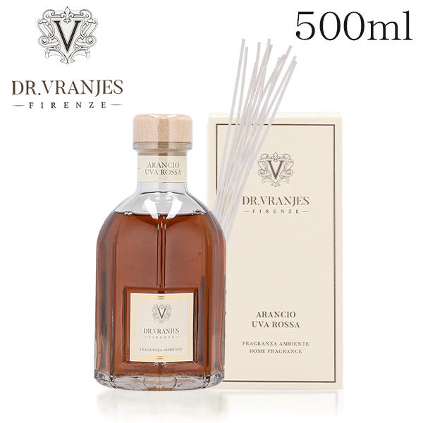 ドットール・ヴラニエス ディフューザー ARANCIO UVA ROSSA オレンジ＆グレープ 500ml / DR.VRANJES