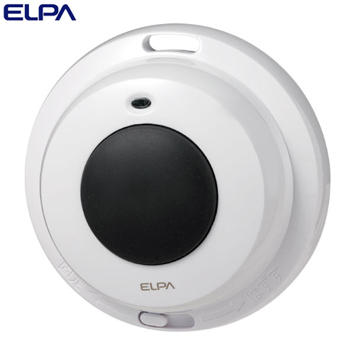【売切れ御免】ELPA ワイヤレスチャイム 防水押ボタン送信器 EWS-P32