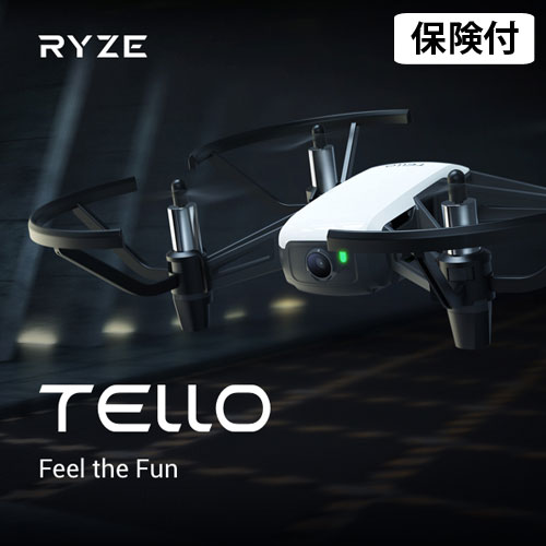 【通販直営】★Ryze Tech社製 トイドローン TELLOフルセット バッテリ3個 + t1dコントローラ + キャリングケース ドローン本体