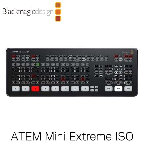 Blackmagic Design (ブラックマジック・デザイン) ライブプロダクションスイッチャー ATEM Mini Extreme ISO SWATEMMINICEXTISO