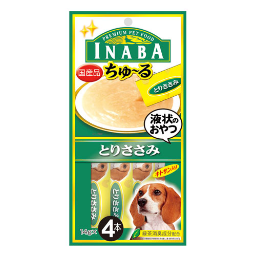 よろずやマルシェ本店 いなば 犬用ちゅ る とりささみ 14g 4本 D 102 ペット用品 食品 日用品から百均まで個人向け通販