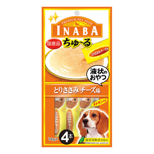 いなば 犬用ちゅ る とりささみ チーズ味 14g 4本 D 104 日用品 生活雑貨 オフィス 現場用品の通販キラット Kilat