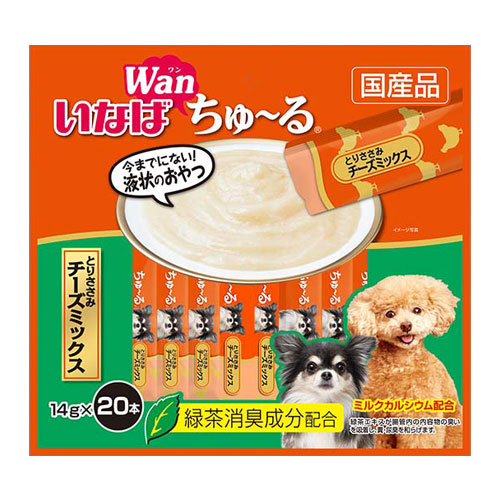 よろずやマルシェ本店 いなば Wan ちゅ る とりささみ チーズミックス 14g 本 Ds 126 ペット用品 食品 日用品から百均まで個人向け通販