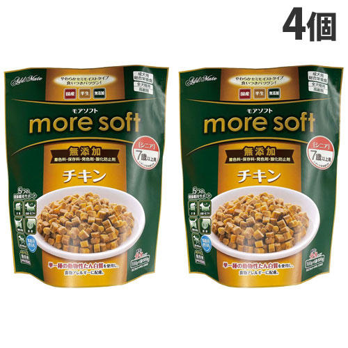 ペティオ Add.Mate more soft チキン シニア 7歳以上用 600g×4個