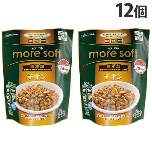 ペティオ Add.Mate more soft チキン シニア 7歳以上用 600g×12個