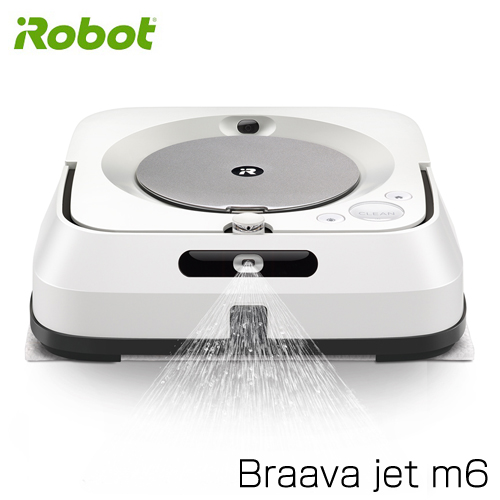 【訳アリ箱汚れあり】iRobot 床拭きロボット ブラーバ ジェット m6 ホワイト m613860