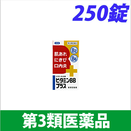 【第3類医薬品】皇漢堂製薬 クニヒロ ビタミンBBプラス 250錠
