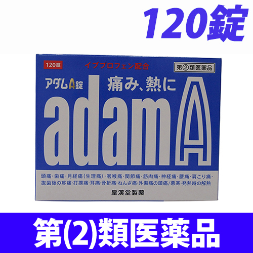 【第(2)類医薬品】皇漢堂製薬 アダムA錠 120錠