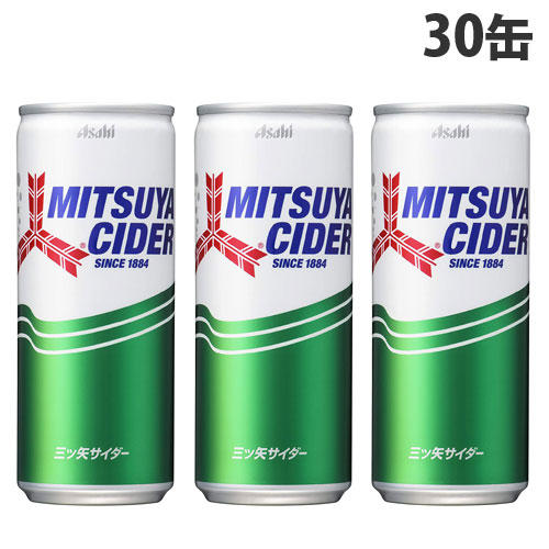 アサヒ飲料 三ツ矢サイダー 250ml 30缶: 食品・飲料・産地直送