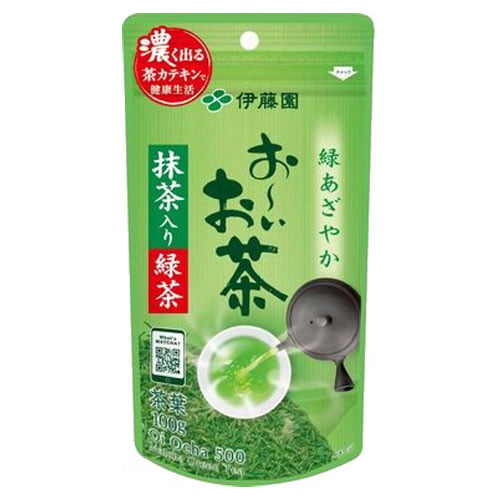 【WEB限定価格】伊藤園 おーいお茶 抹茶入り緑茶 100g