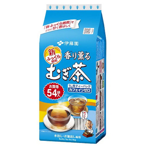 伊藤園 香り薫るむぎ茶　ティーバッグ 54パック